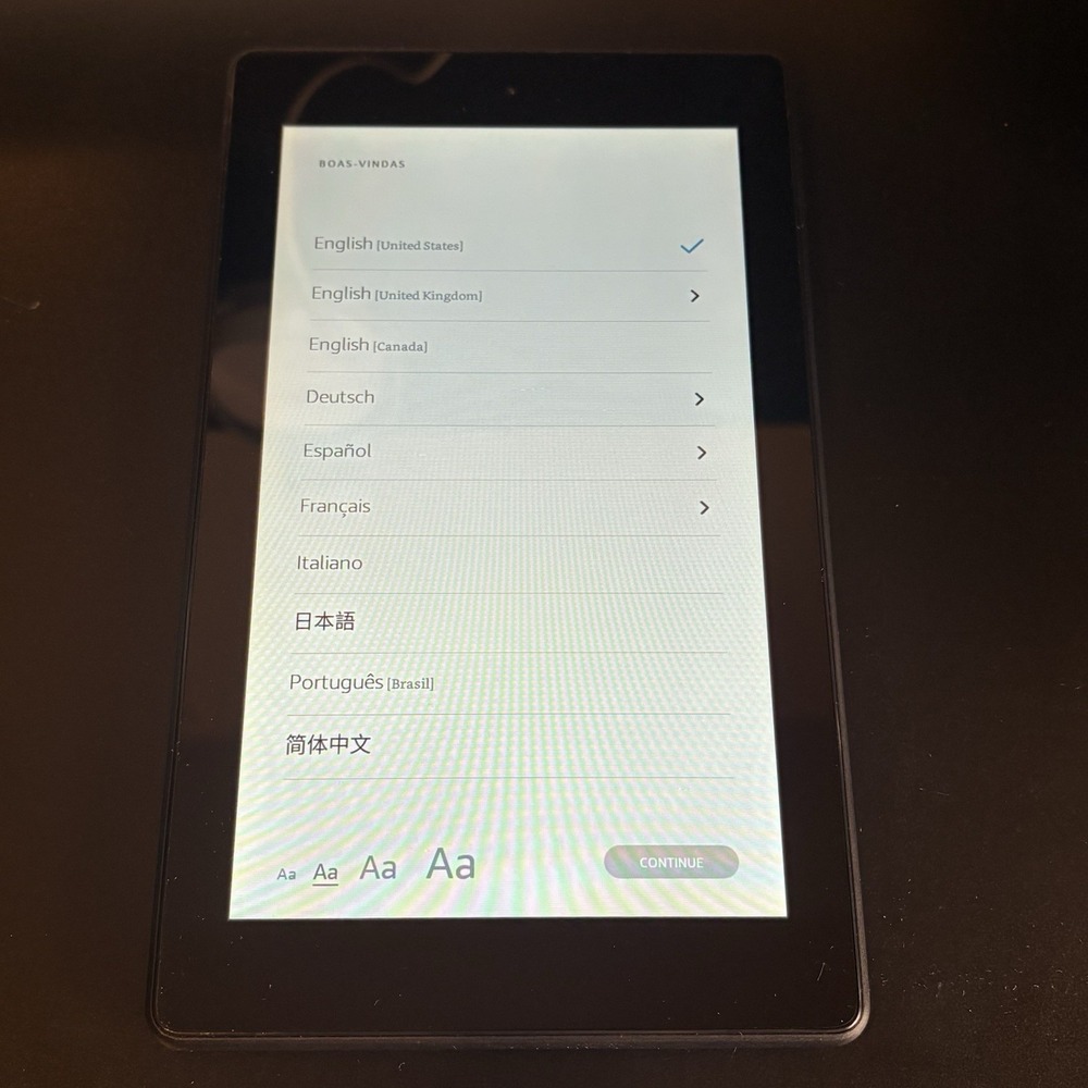 Amazon Fire 7 (9th Gen) Tablet (Wi-Fi) - 16GB Black M8S26G TESTED WORKING